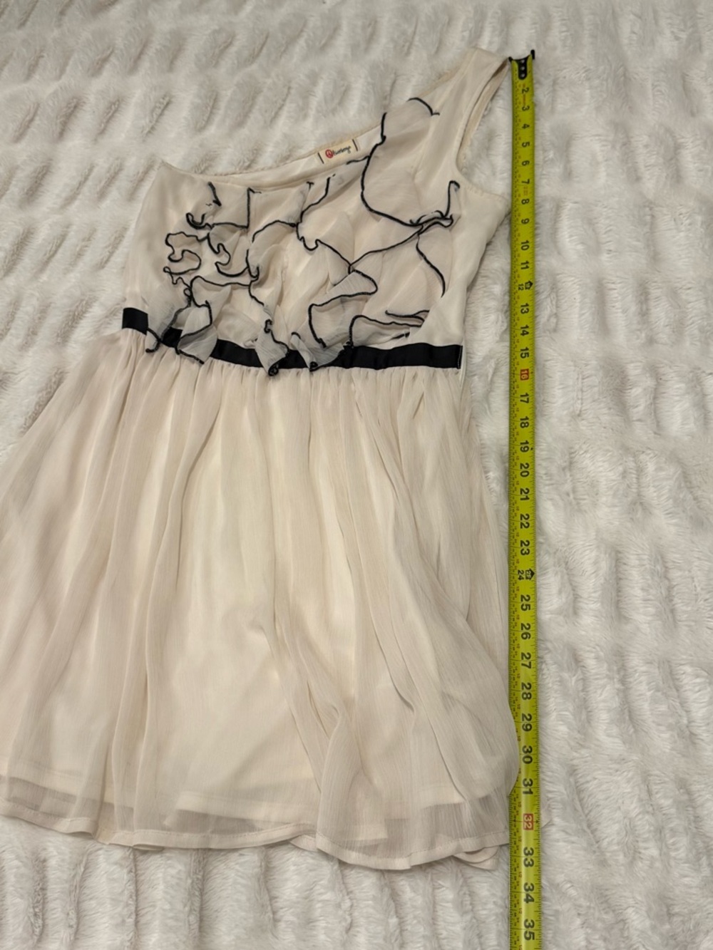 Olsenboye One Shoulder Ruffle Formal Dress - Picture 8 of 8